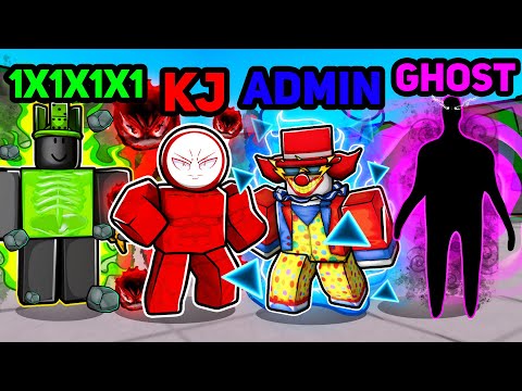 I Tested EVERY SECRET ADMIN MOVESET in The Strongest Battlegrounds..