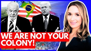 BLACKMAIL or Trade War? Trump Bullies Brazil - President Lula Fires Back, Warns Washington