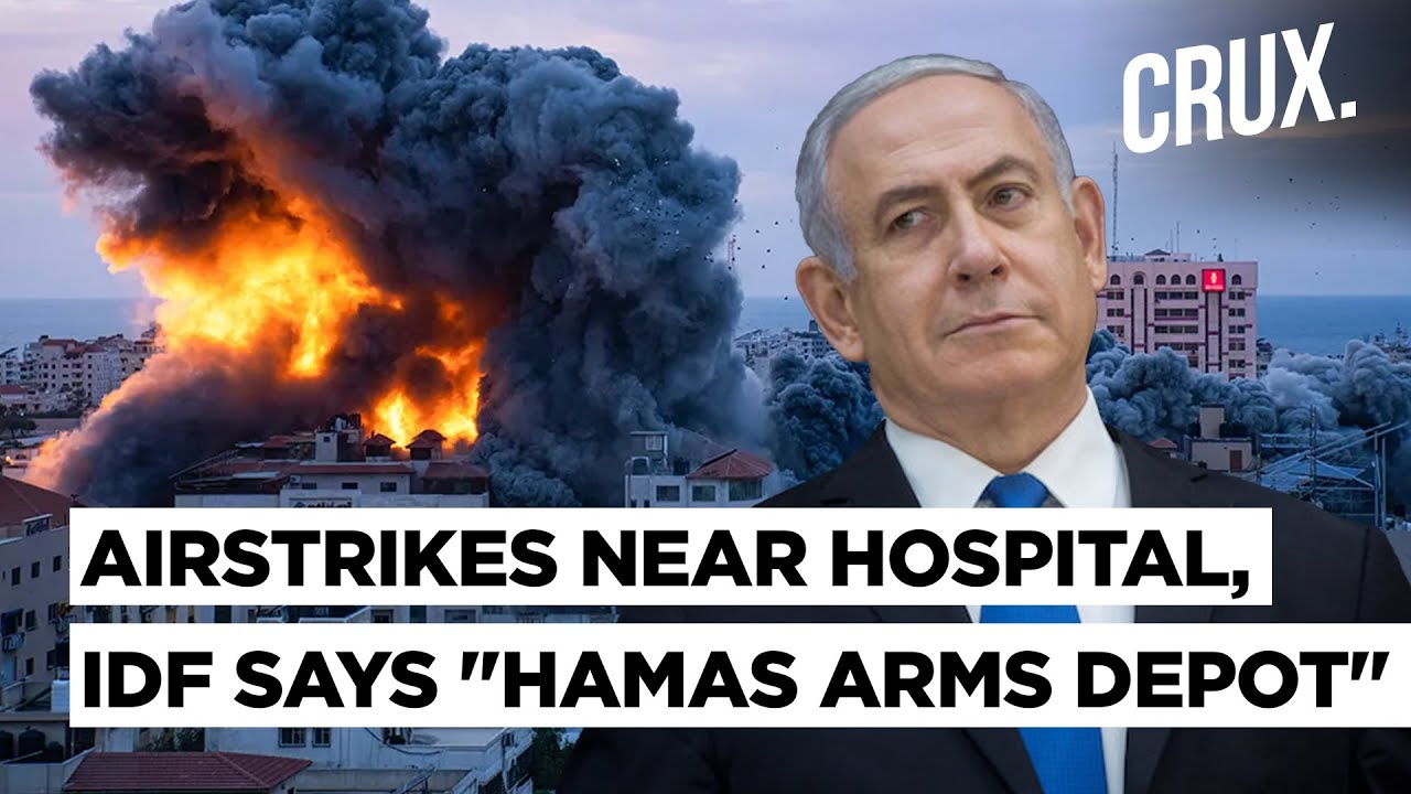 IDF Bombs “Hamas Arms Depot” Near Gaza Hospital, Russia asks is Israel is admitting to having Nukes