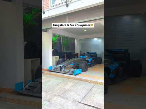 Secret supercar heaven in Bangalore! #f1car #ferrari #lamborghini