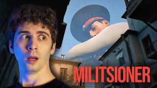 SCAPPO dal POLIZIOTTO GIGANTE nella CITTÀ PRIGIONE! - Militsioner - Parte 1
