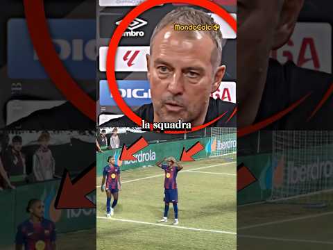 Hansi Flick ha chiamato fuori Lamine Yamal per il suo ego dopo che ha rubato il rigore a Rafinha😳😰