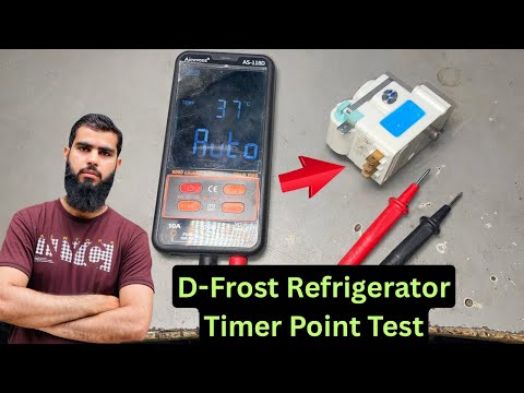 Defrost refrigerator timer testing and function explain in Hindi