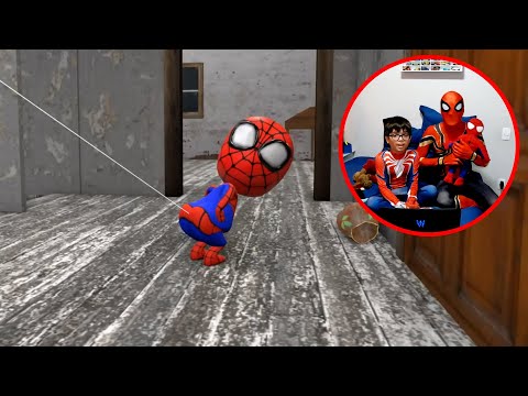 ASSISTINDO DESENHOS ENGRAÇADOS DO HOMEM ARANHA!