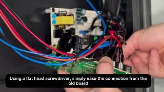 Replacing your PCB in your Bespoke Fireplaces panoramic electric fire