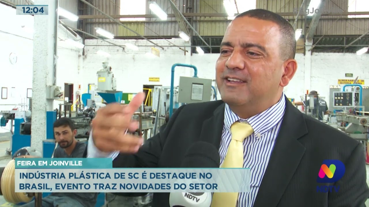 Feira em Joinville: Indústria plástica de SC é destaque no Brasil, evento traz novidades do setor.