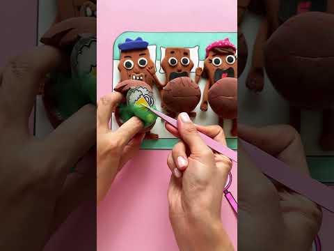 Making Clay Tung Tung Tung Sahur Family Sad Story | Rescue Brainrot Pregnant Tung Tung Tung Sahur