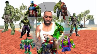 Franklin Try New Magical Watch hulk Mode in Indian Bike Driving 3D!
