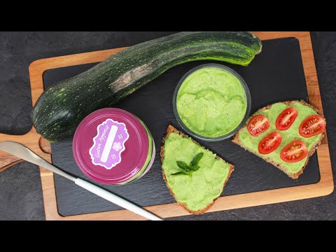 ZUCCHINI BROTAUFSTRICH - erfrischend lecker 🥒😋