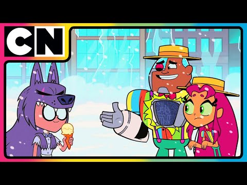 Teen Titans Go😍 | A “TITANious” Snowy Adventure!❄️| Cartoons for Kids | Compilation | @cnindia