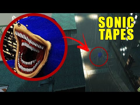 TENTANDO SOBREVIVER ao SONIC TAPES NA CIDADE ABANDONADA no GARRY'S MOD! - NightExtreme