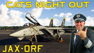 F-14 Tomcat Carrier Landing Challenge LIVE | Flight Simulator!