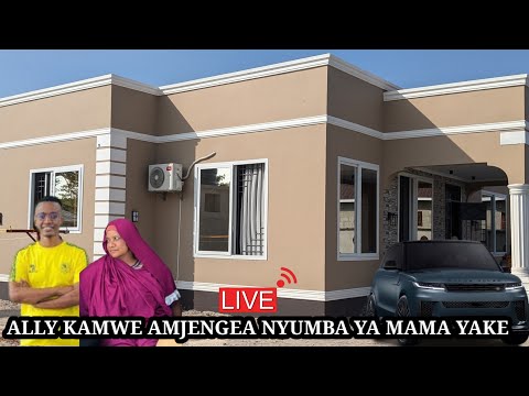 🔴#LIVE_  MWONEKANO WA JUMBA LA KIFAHARI ALLY KAMWE ALILOMJENGEA MAMA YAKE MZAZI! NI NOMA