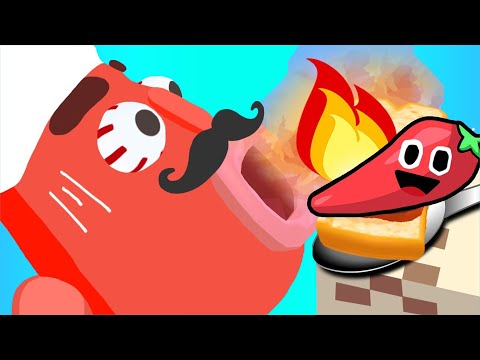 Satisfying Mobile Games Playing 1001 Tiktok Video Android, iOS Sandwich Runner TGIOMA