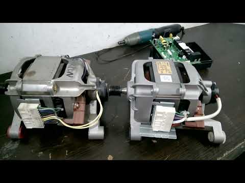 Motor de lavarropas Samsung Eco. Mucho cuidado!!!!! no todos son iguales las conexiones eléctricas