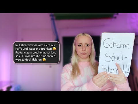 LEHRER SCHICKEN MIR *SCHON WIEDER* LEHRERZIMMERSTORYS😳