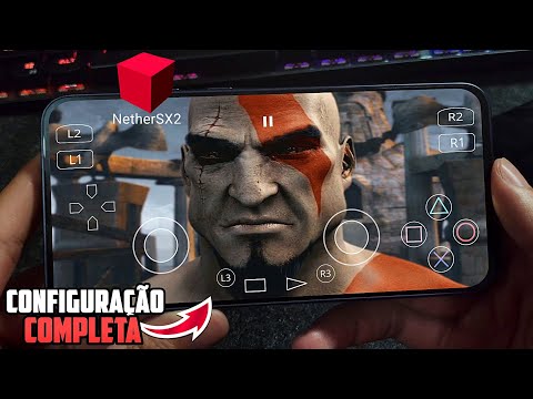 Como Configurar o NETHERSX2/AETHERSX2 Em CELULARES FRACOS/INTERMEDIÁRIOS ▶ Emulador de PS2 ANDROID
