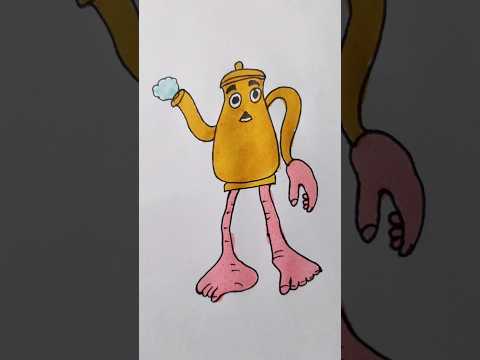 How to Draw Ta Ta Ta Sahur | Easy Drawing For Kids #tatatasahur #kidstvforfun #trending #shorts