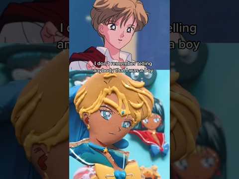 Sailor Uranus macaron is not a boy! #baking #macarons #cookies