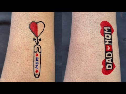 Cute tattoo design easy drawing 🤗