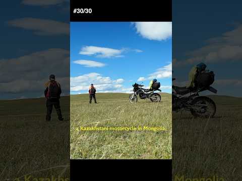 #30 8000KM ki SOLO Motorcycle Trip - Kazakhstan-RUSSIA-MONGOLIA #shorts #lifeisenjoy