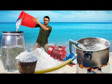 Jobless Graduate Making Organic Salt From Sea Water Hindi Kahani Hindi Moral Stories Comedy Video