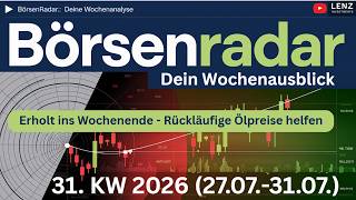 Börse Wochenausblick für die KW31/2026 – DAX, S&P500 & NASDAQ Analyse