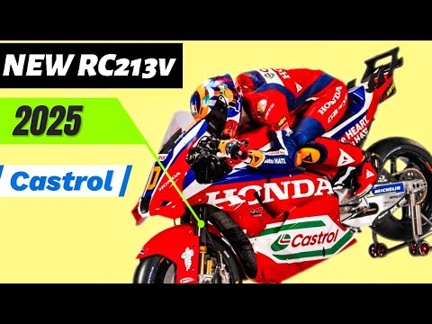 GOKIL..NEW RC213V MAKIN KEREN ‼️ 😱 OFFICIAL NEW HONDA - CASTROL MOTOGP 2025 🔥