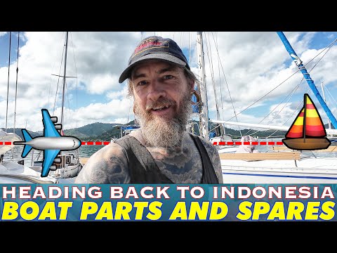 Returning Back to Indonesia & Triteia with Parts from America After Two Months Away