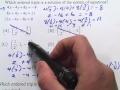 Verifying Ordered Triples in Equations