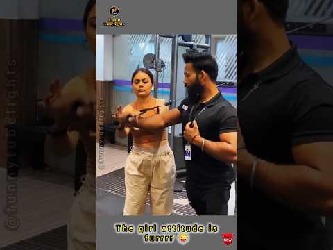 💪 the gym trainer is so lucky 😱 #shortvideo #gymfails #girlfails #viralgirl #woops