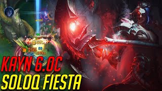 WILD RIFT KAYN SOLOQ FIESTA IN MASTER XD
