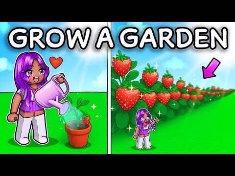 From NOOB To PRO in Roblox Grow a Garden 🍓