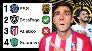REACTING To My Club World Cup Prediction