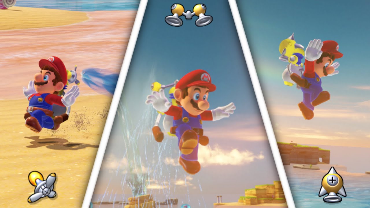 Super Mario Odyssey F.L.U.D.D. trailer thumbnail