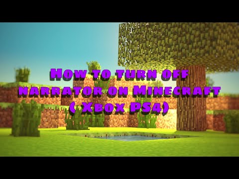 minecraft how to turn off narrator