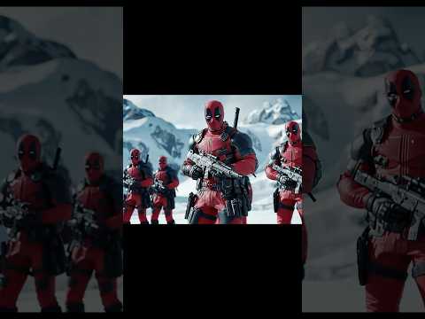 DEADPOOL CLONES AND ICEPOOL CLONES | AI #deadpool #marvel