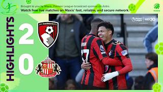 Bournemouth 2 - 0 Sunderland | Premier League Highlights 2026/27 | #MaxisFreeLiveSports