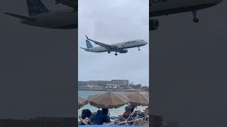 jetBlue 321 arrives at SXM         #aviation #maho #mahobeach #plane #sxm