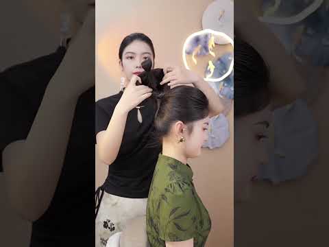 How to Make a Beautiful Hairstyle at Home | Easy & Gorgeous Look in Minutes! #new #trending