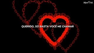 Tik tok-- eu nem queria te amar, eu nem queria me importar com você, não mais.
