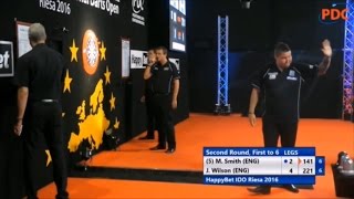 2016 European Tour - All 9 darters missed on last dart