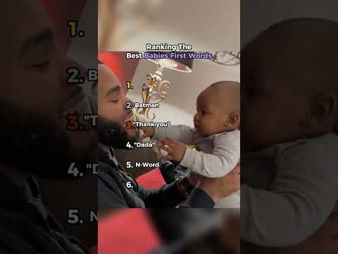 Ranking The Best Babies First Words Ever!