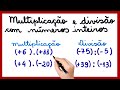 Regras dos Sinais e Números Inteiros