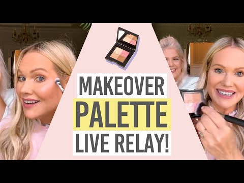 MAKEOVER USING JUST ONE PALETTE!! 🤩✨