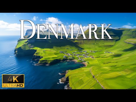 Wonders of DENMARK (4K Video UHD) - Relaxing Piano Music With The Most Beautiful Places