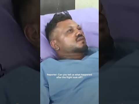 Sole survivor of Air India plane crash recounts moment aircraft came down