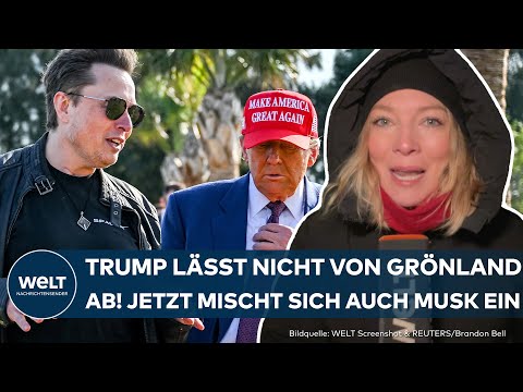 TRUMPS PLÄNE: Grönland kämpft um Unabhängigkeit! Jetzt mischt sich auch noch Elon Musk ein!