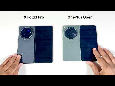 Vivo X Fold3 Pro vs OnePlus Open Speed Test and Camera Comparison