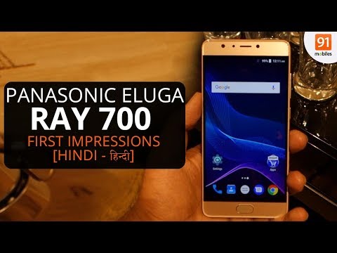 (ENGLISH) Panasonic Eluga Ray 700: First Look - Hands on - Price - [Hindi - हिन्दी]